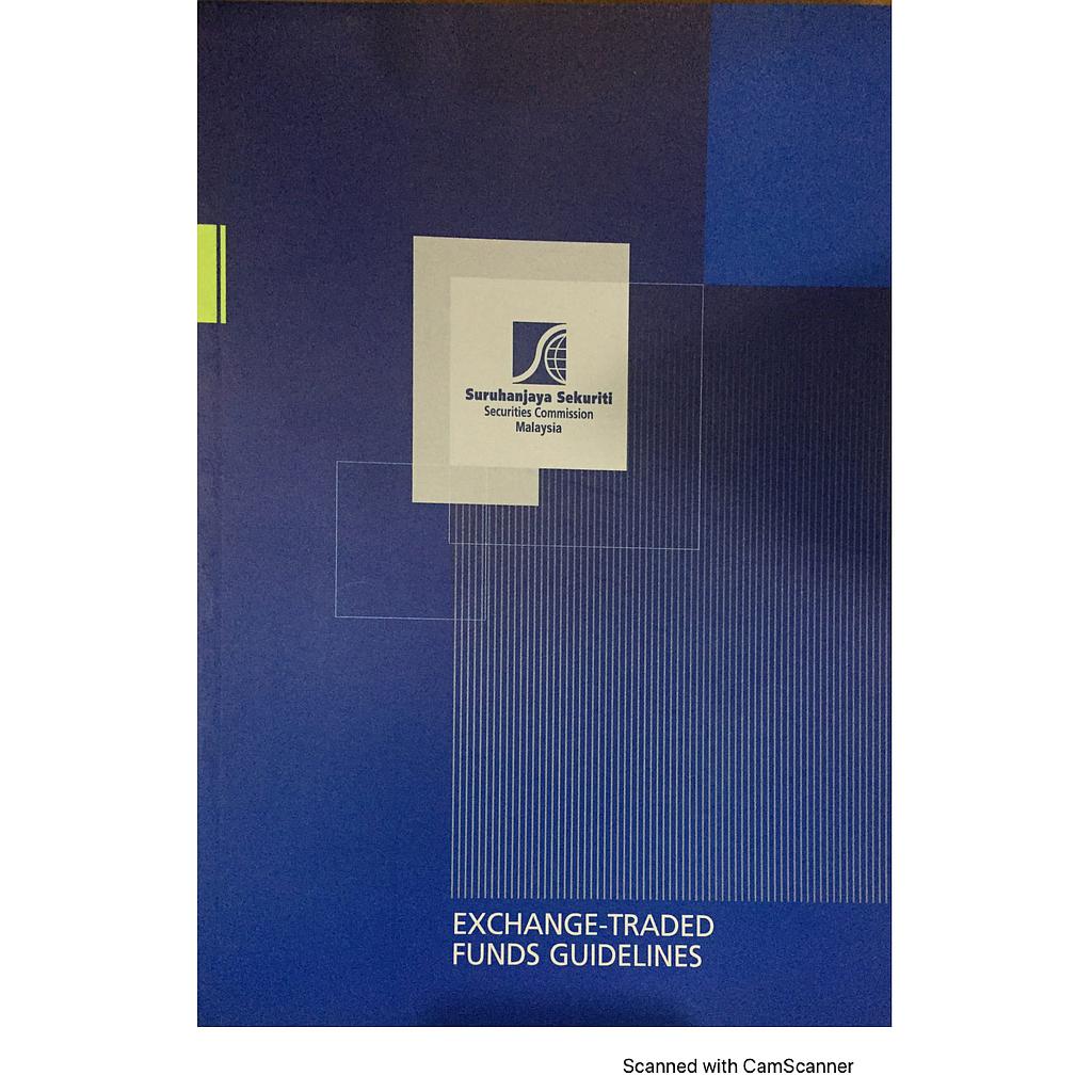 SC Guidelines on Exchange-traded Funds Guidelines (November 2018)