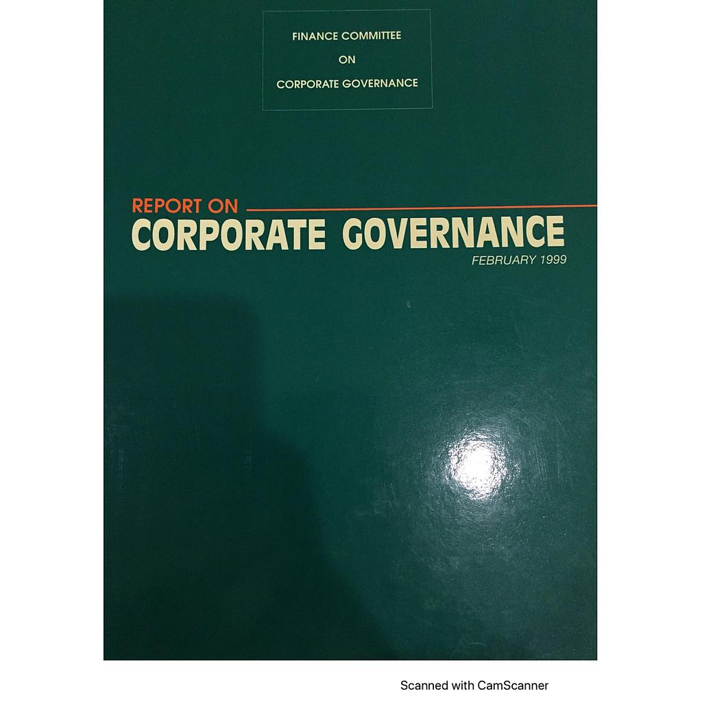 Report on Corporate Governance - Feb 99